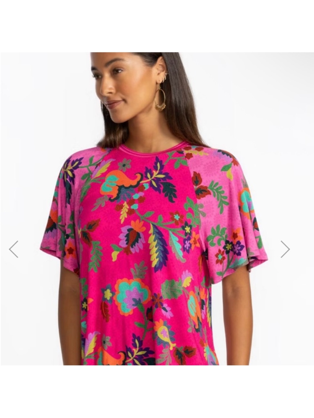 Johnny Was Janie Floral Blouse - Picture 3 of 8